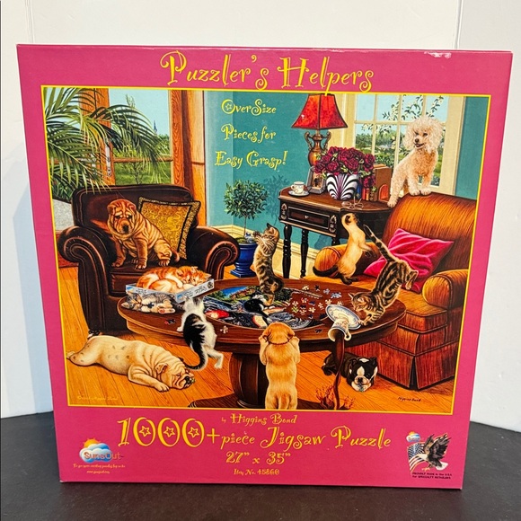Sunsout Other - SunsOut Puzzler's Helpers 1000+ piece jigsaw puzzle